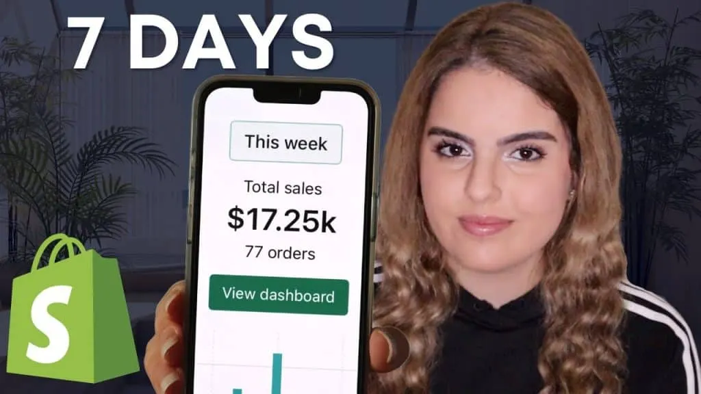 I Tried Shopify Dropshipping With NO MONEY For 1 Week