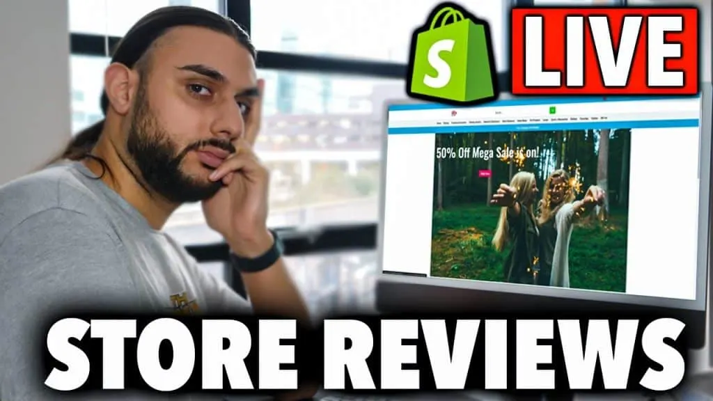 🚨 REVIEWING YOUR SHOPIFY DROPSHIPPING STORES LIVE WITH (THE ECOM KING FEBRUARY 2022)
