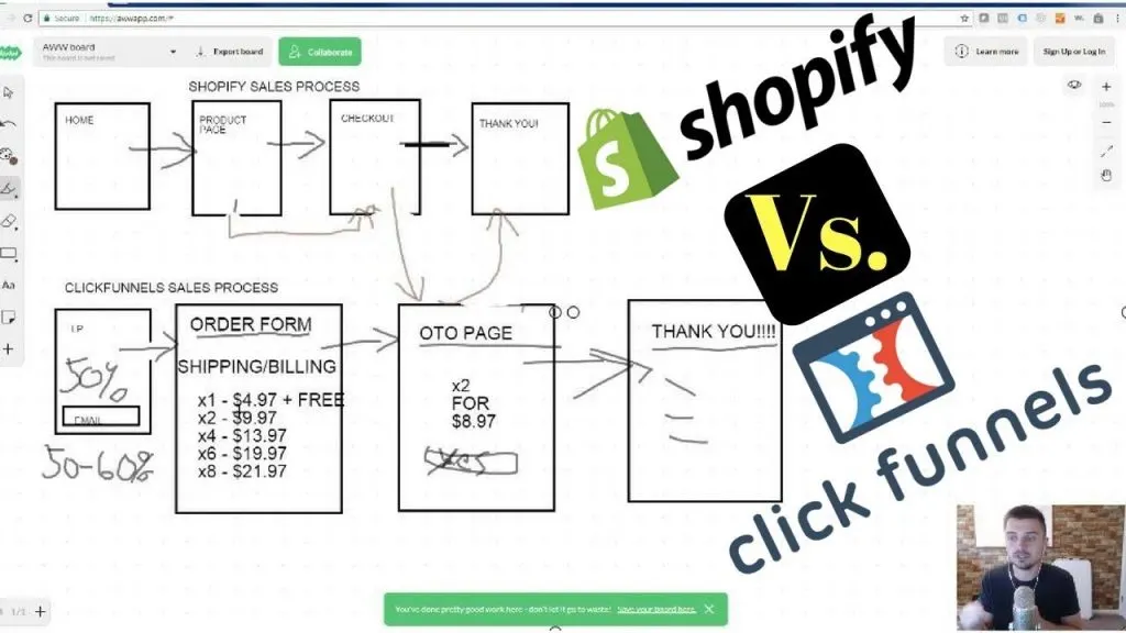 ClickFunnels vs Shopify! How to use both to CRUSH IT by Dropshipping through Aliexpress!