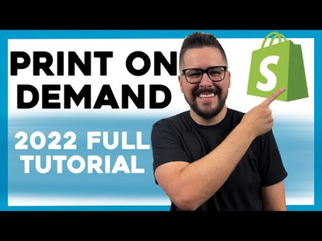 FULL 2022 Shopify Print On Demand Tutorial For Beginners