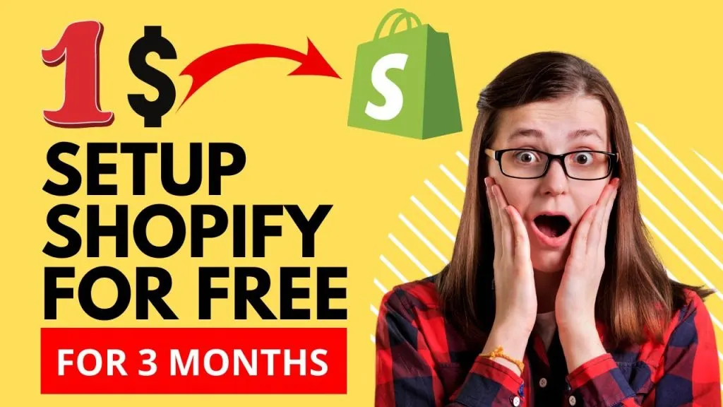 How To Register Shopify Free 2022 With $1 For Your First 3 Months