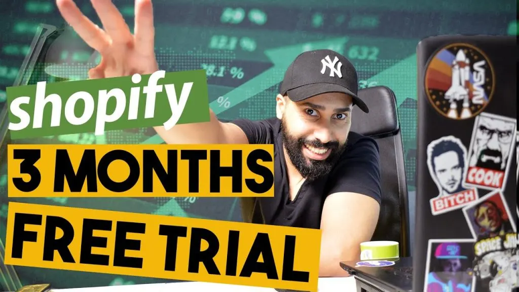 SHOPIFY : 3 months FREE trial !