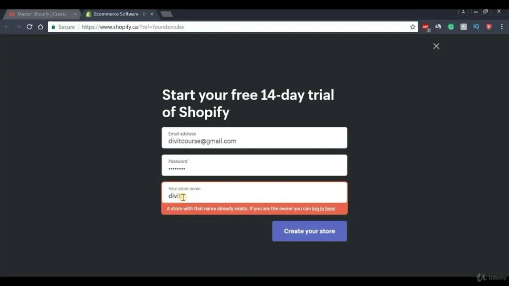 Shopify Tutorial For Beginners Create Shopify Account