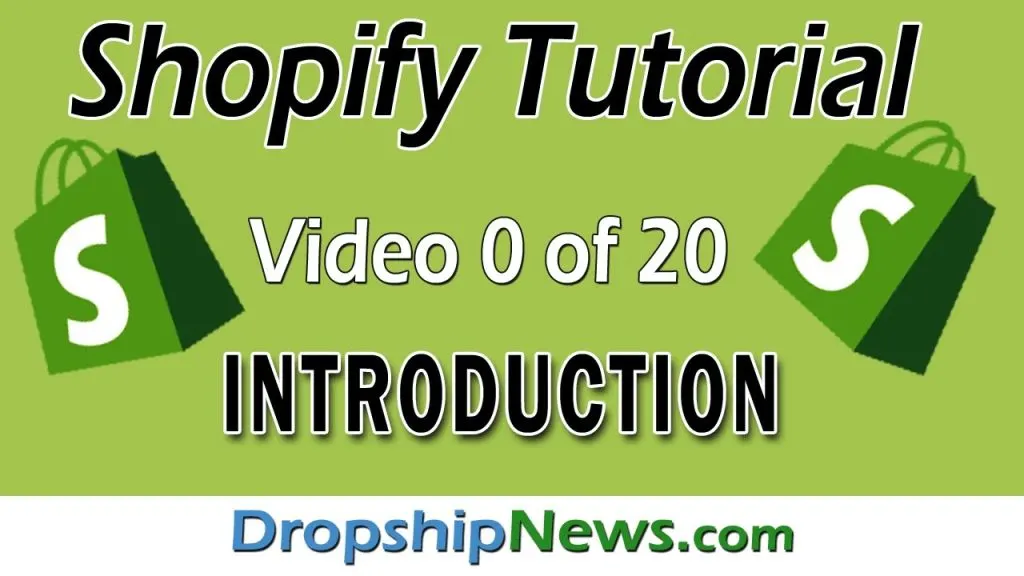 Shopify Tutorial For Beginners - Introduction