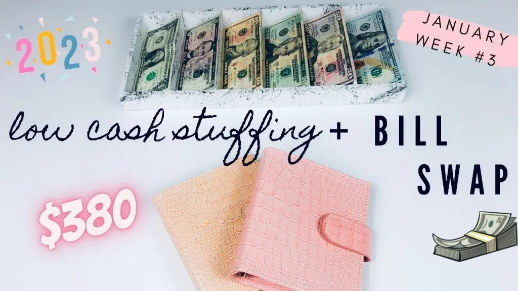 $380 LOW INCOME CASH ENVELOPE STUFFING + $435 BILL EXCHANGE 🤑| Jan. 2023 Cash Stuffing #3