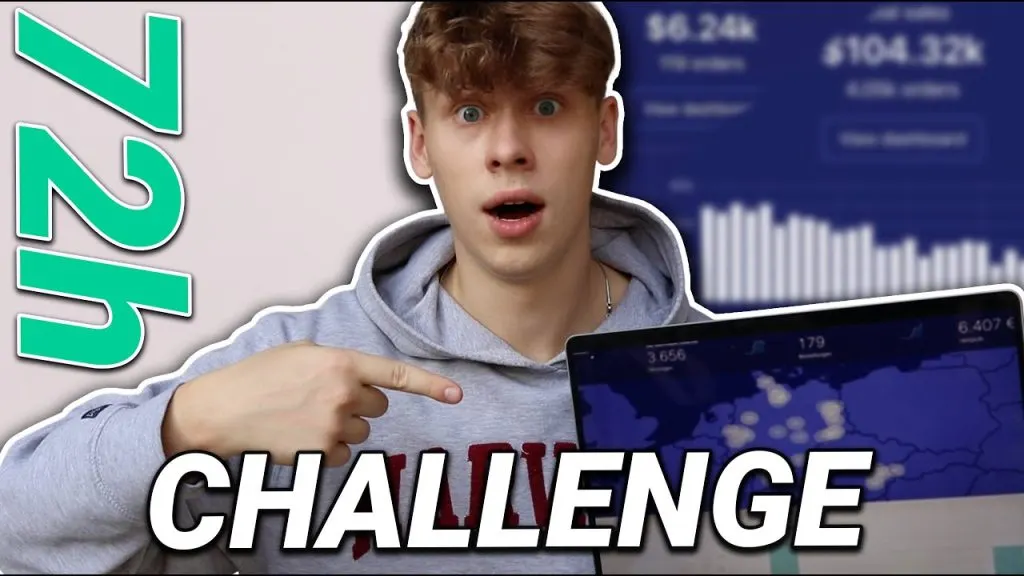 72h Shopify Dropshipping Challenge ($100 Budget)