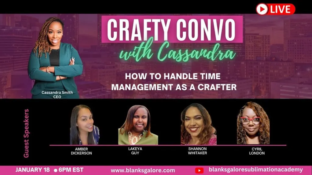 HOW TO HANDLE TIME MANAGEMENT AS A CRAFTER