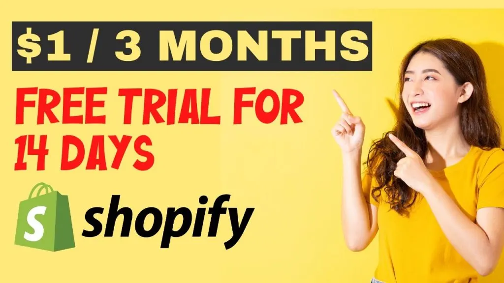 How To Register Shopify Free Trial 2022 with 14 Day Free Trial & Pay $1 For Your First Month Offer