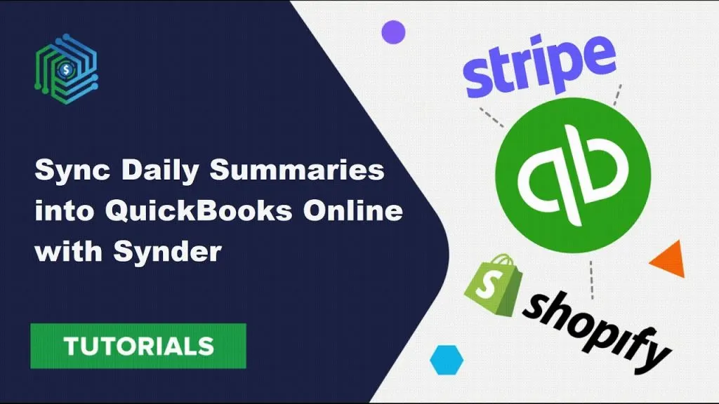 How to sync Daily Summaries from Shopify and Stripe into QuickBooks Online with Synder