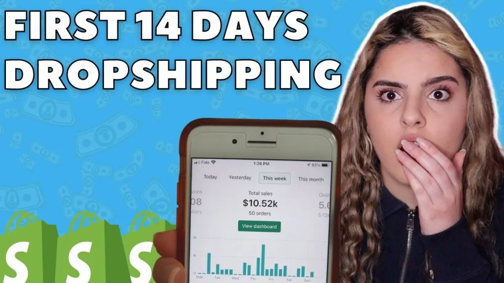 I Tried Shopify Dropshipping For 2 Weeks (Insane Results)