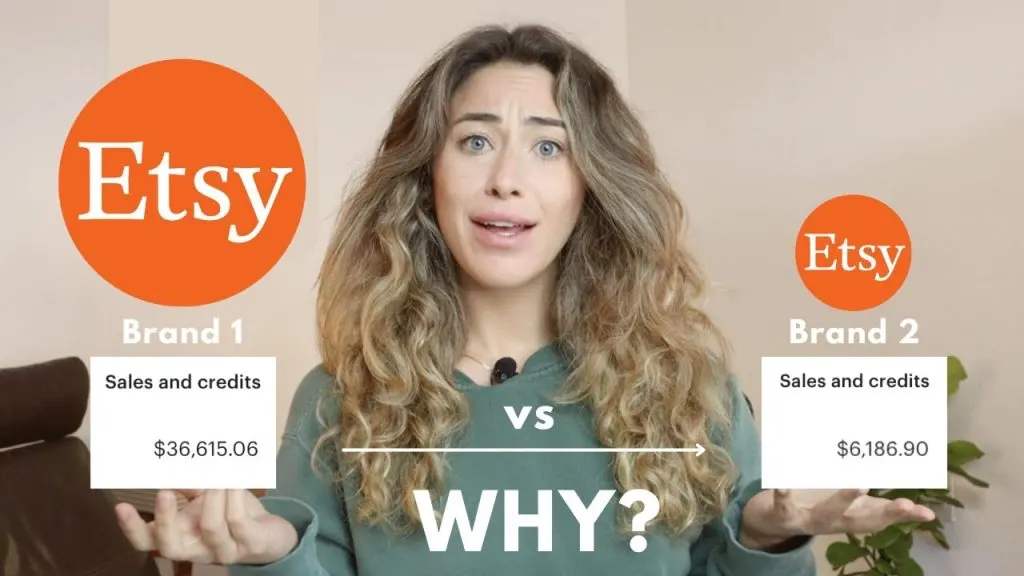 My 1st Etsy Brand did over 36k in month 6 BUT 2nd store did not - WHY? + Etsy Tool Giveaway!