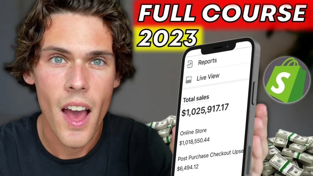 The Ultimate Shopify Dropshipping Full Course For 2023 [For Beginners]