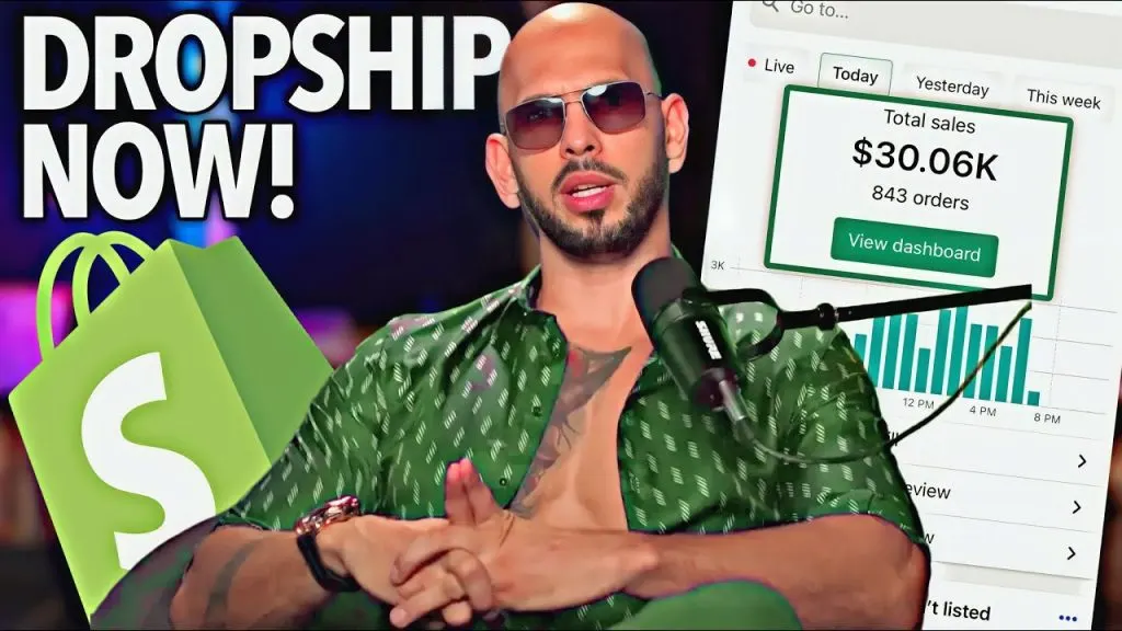 Andrew Tate's Advice On Shopify Dropshipping