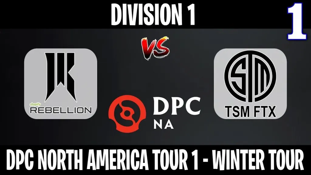 (EX EG) Shopify Rebellion vs TSM FTX Game 1 | Bo3 | DPC NA 2023 Winter Tour 1 Division 1