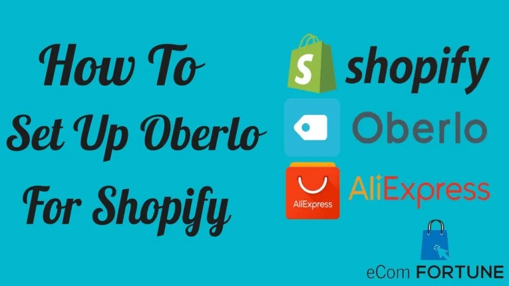 Shopify Tutorial How to Set Up Oberlo App for Shopify