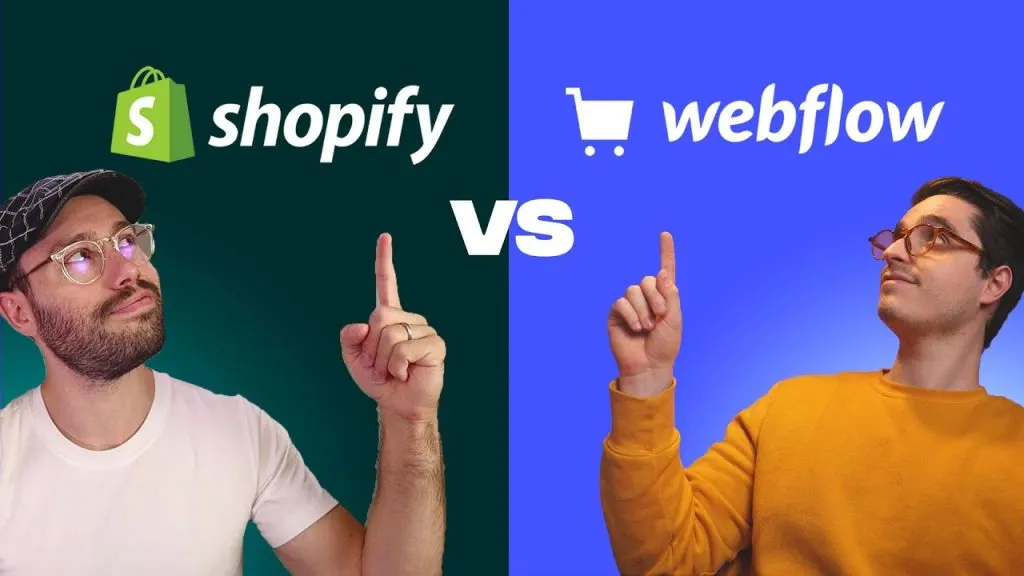 Shopify vs. Webflow: E-commerce platform showdown